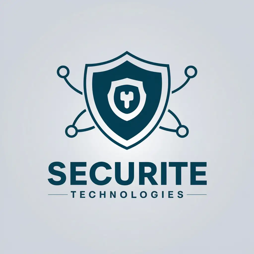 LOGO Design for SecurITe Technologies Shield with Health Theme for IT Security Company