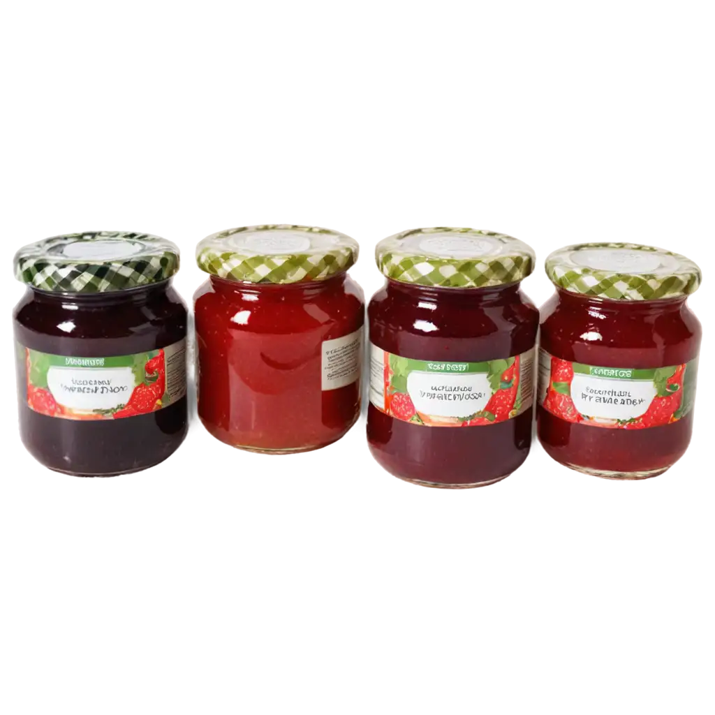 Fruity-and-Berry-Preserves-PNG-Image-for-Culinary-and-Creative-Use