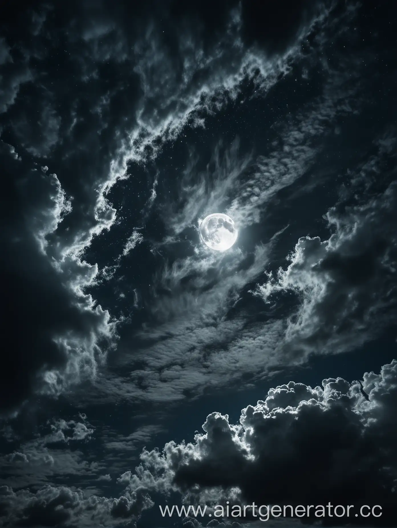 Moonlit-Night-Sky-with-Dark-Clouds