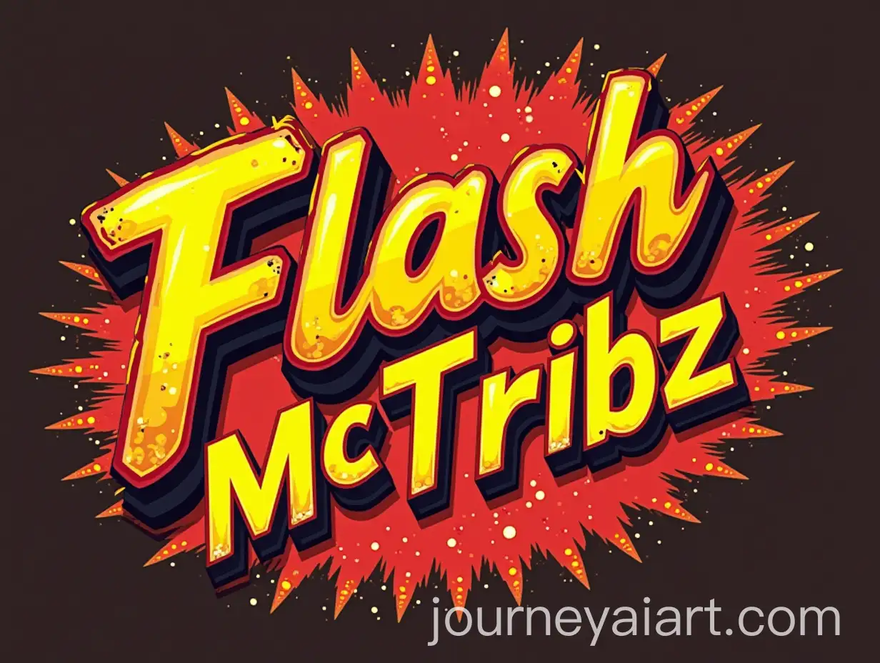 Flash-McTribz-Vintage-Logo-in-50s-Advertising-Style