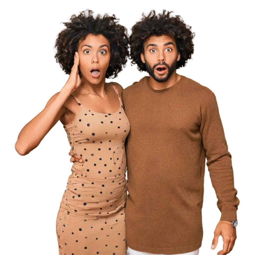 Surprised-Afro-Parents-PNG-Image-for-Creative-Projects