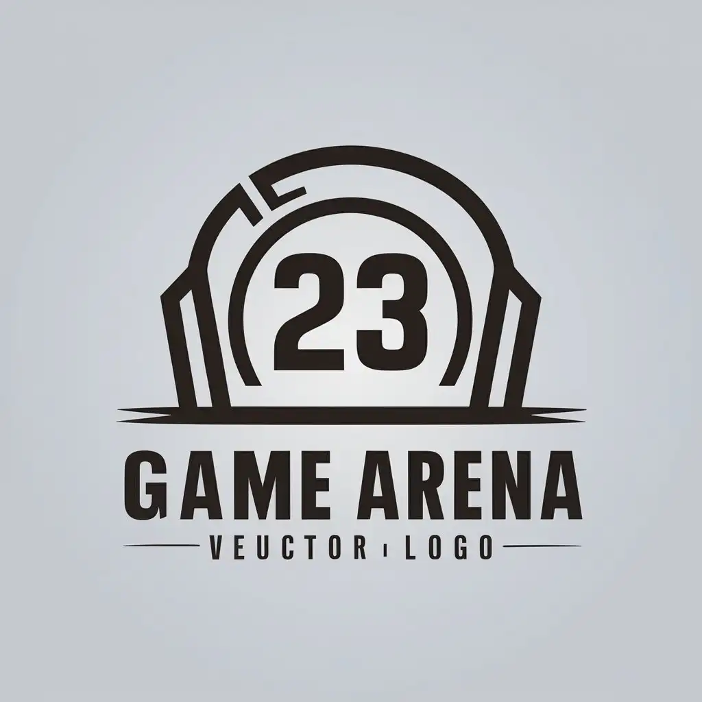 LOGO-Design-For-Game-Arena-Minimalistic-Design-with-23-Text-and-Clear-Background