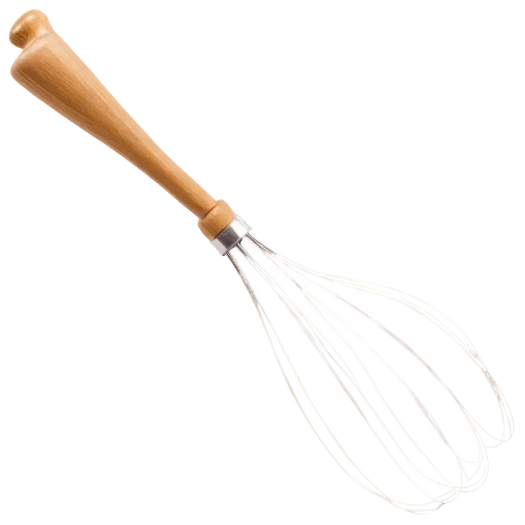 a whisk for churning dough