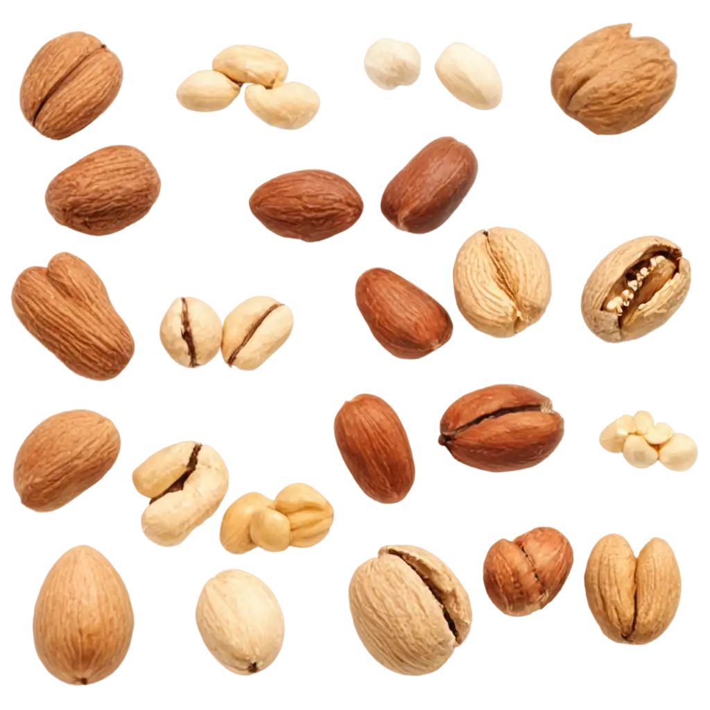 different nuts