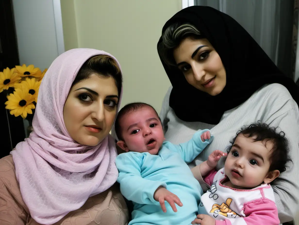 Cherished-Moments-Iranian-Family-Celebrating-Birth-at-Baby-Shower