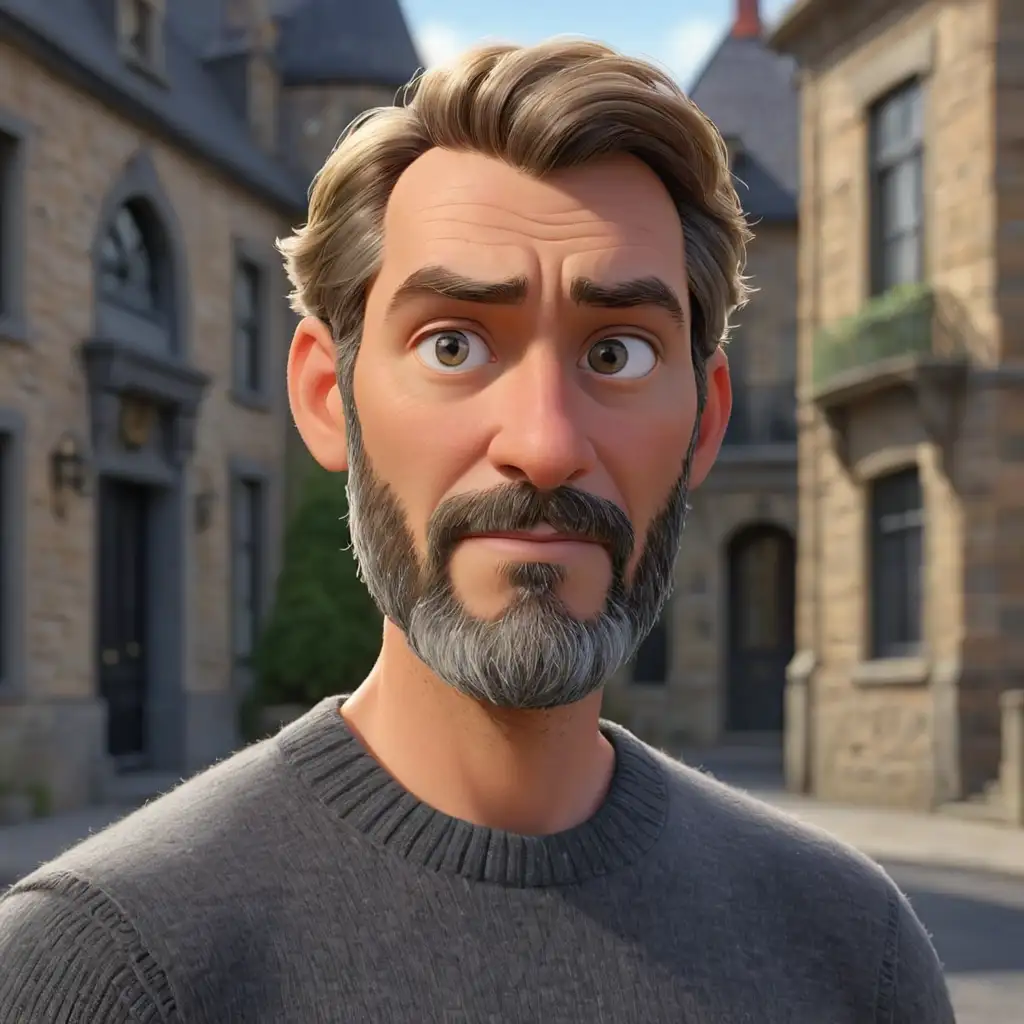 MiddleAged-Man-with-Black-Beard-in-3D-Pixar-Style-Near-Mansion