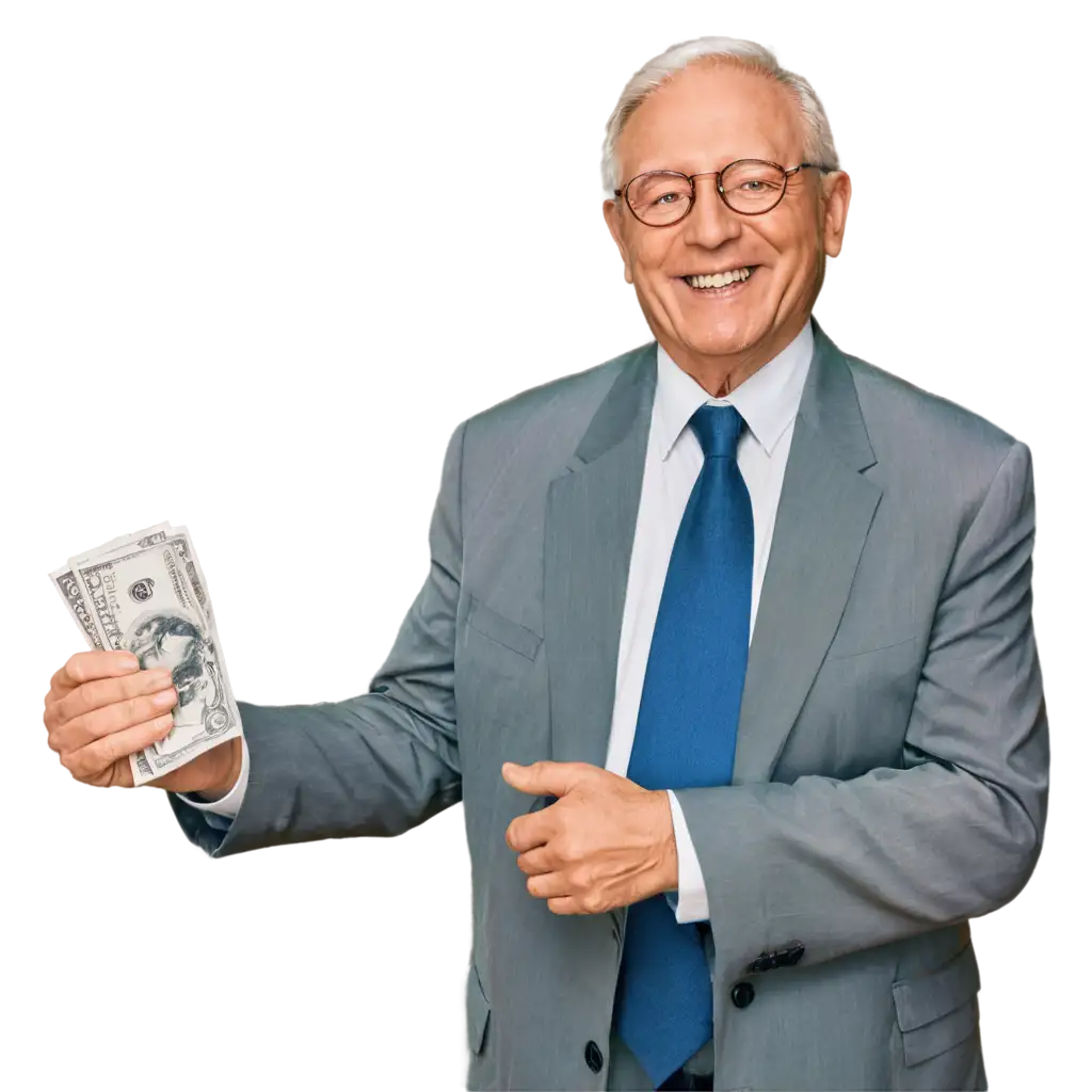 Smiling-Old-Man-Holding-Money-PNG-Image-Illustrate-Financial-Happiness