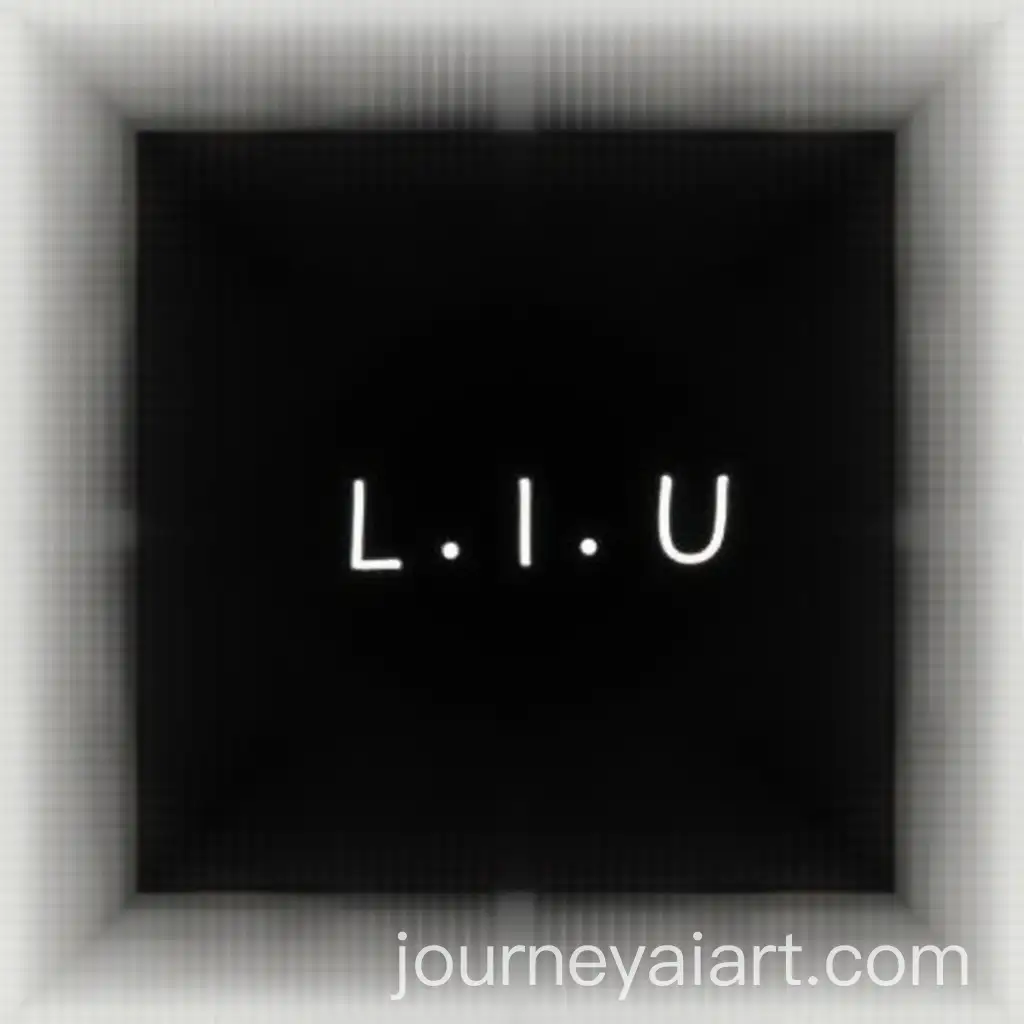 Minimalist-Black-Square-Featuring-White-Acronym-LIU