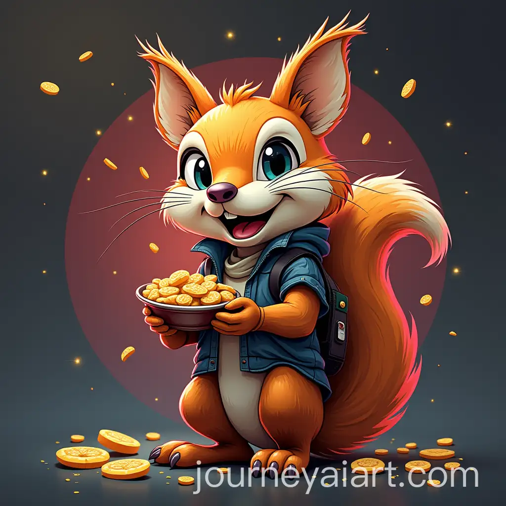 CyberpunkThemed-Snack-Tempe-Packaging-Featuring-a-Squirrel-Mascot