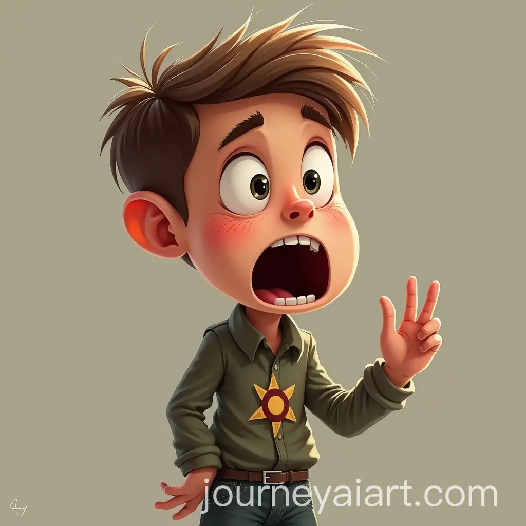 Embarrassed-Boy-with-an-Awkward-Expression-in-a-Challenging-Situation
