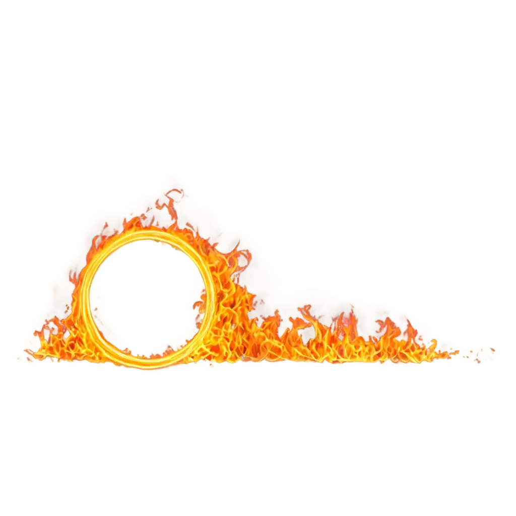 Circle-Fire-Vector-Frame-PNG-HighQuality-Vector-Art-for-Clear-and-Scalable-Designs