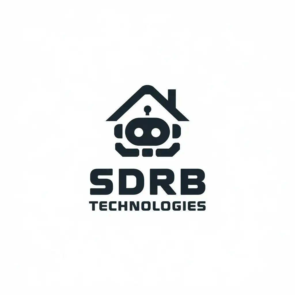 LOGO Design for SDRB TECHNOLOGIES Smart Home Theme with Modern Clean Design for Technology Industry