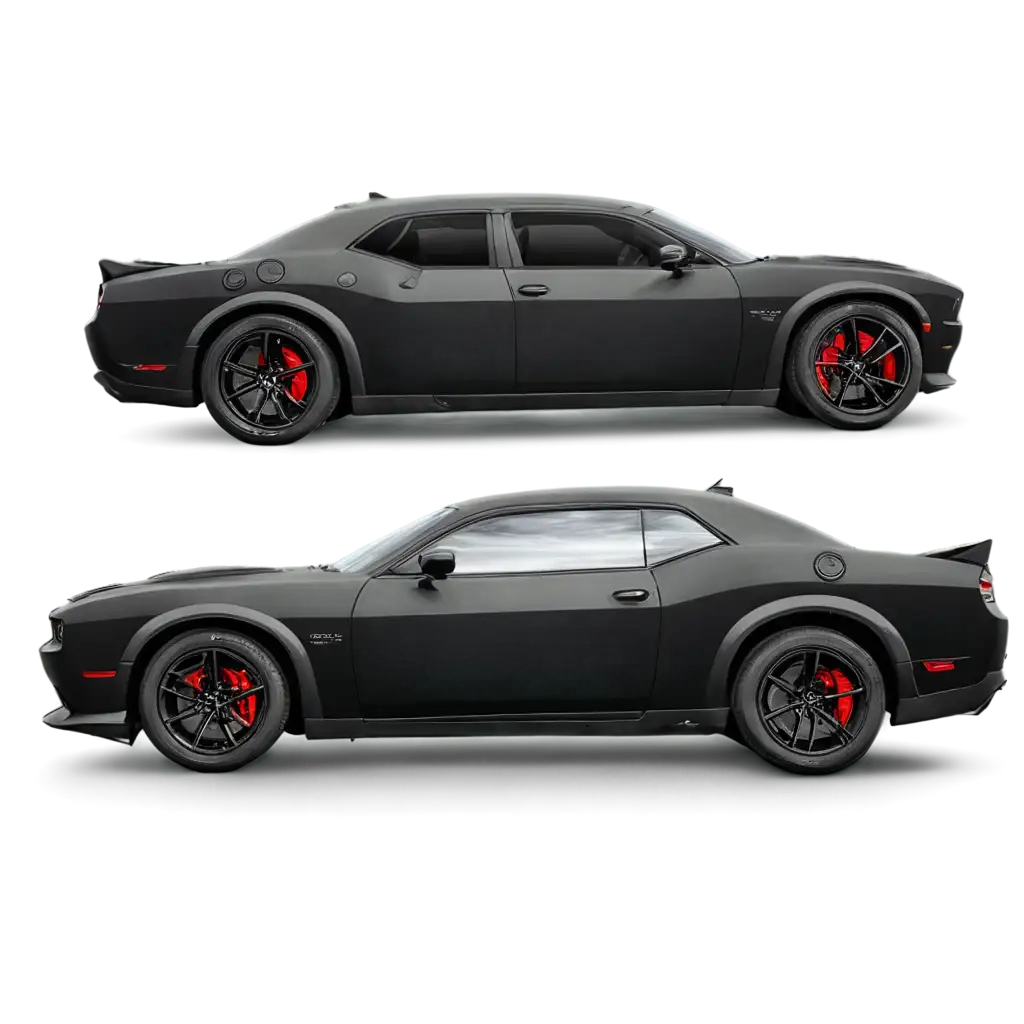 Dodge-Hellcat-Matte-Black-PNG-Image-Side-Profile-for-HighQuality-Web-Use