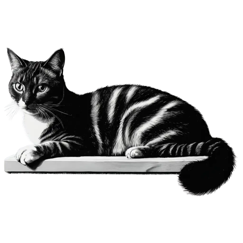 HighQuality-PNG-Image-of-a-Striped-Cat-Lying-on-a-Windowsill-with-Sweet-Eyes