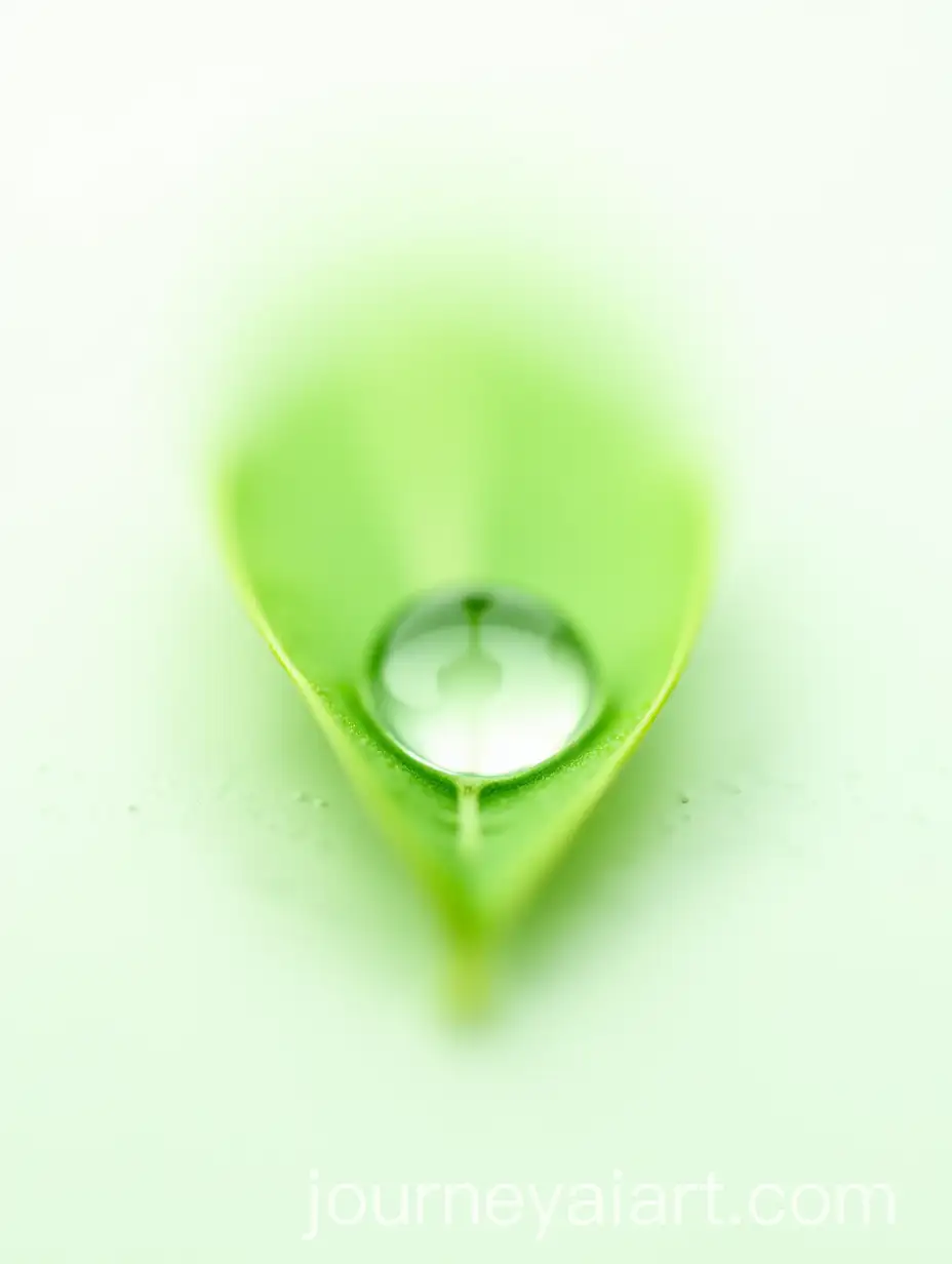CloseUp-of-Water-Droplet-on-Fresh-Green-Leaf-Representing-Purity-and-Water-Conservation