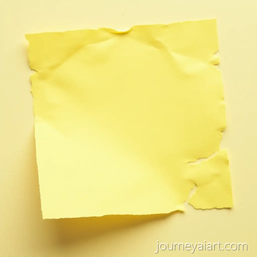 Vintage-Faded-Yellow-Sticky-Note-with-Textured-Surface-and-Lifted-Edges