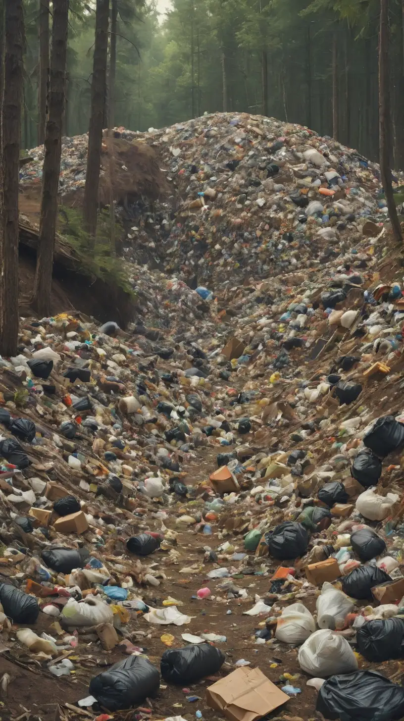 Forest Garbage Dump Environmental Impact