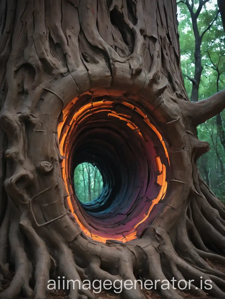 Glowing-Hollow-Tree-with-Vibrant-Echoing-Lines