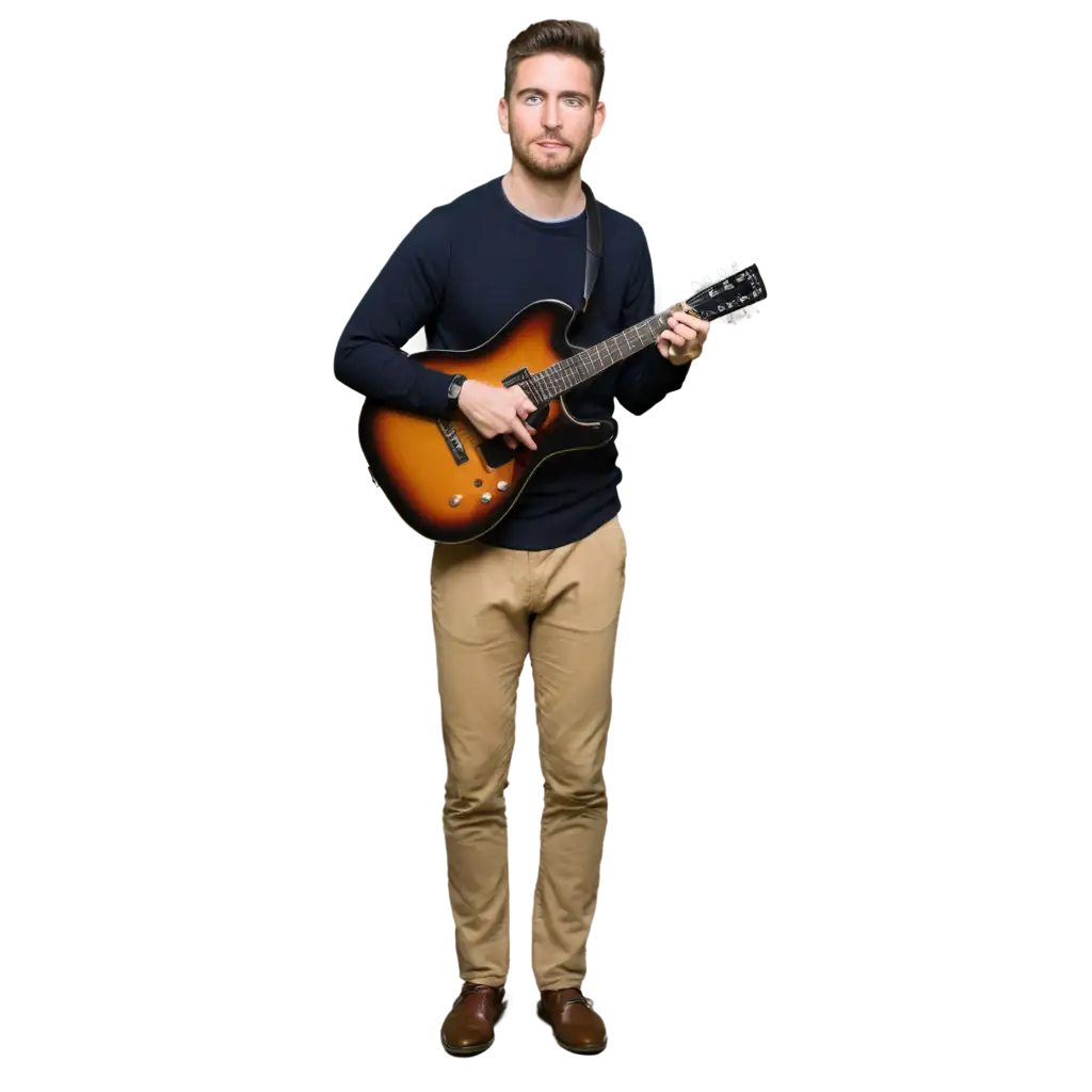 Man-Holding-a-Guitar-PNG-Image-for-HighQuality-Graphic-Design-and-Media-Use