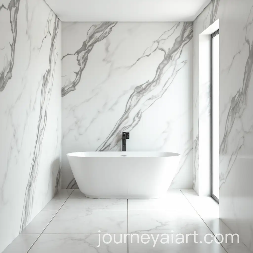 Luxurious-Statuario-MarbleLook-Bathroom-Interior-Design