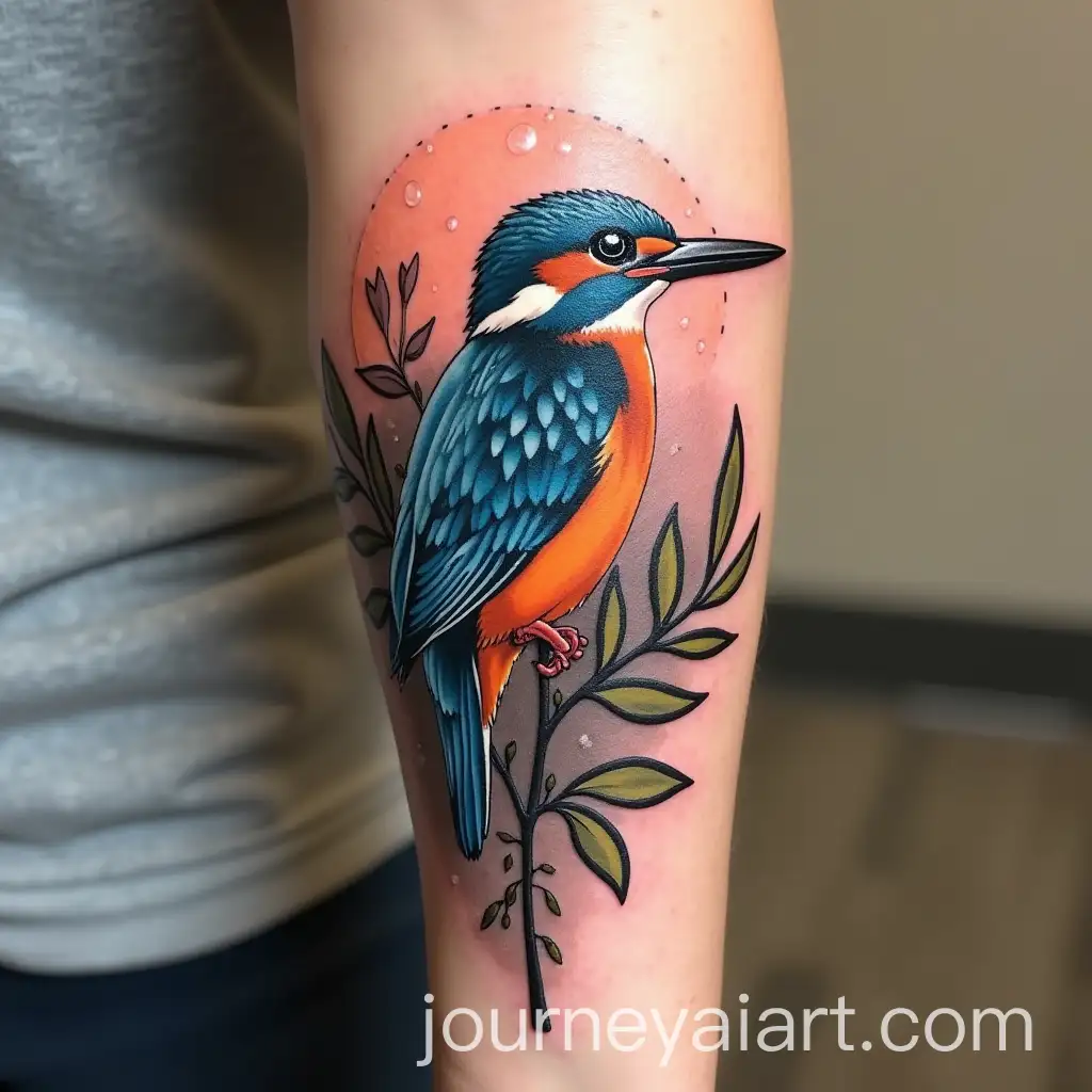 Kingfisher-Bird-Tattoo-Design-with-Detailed-Background
