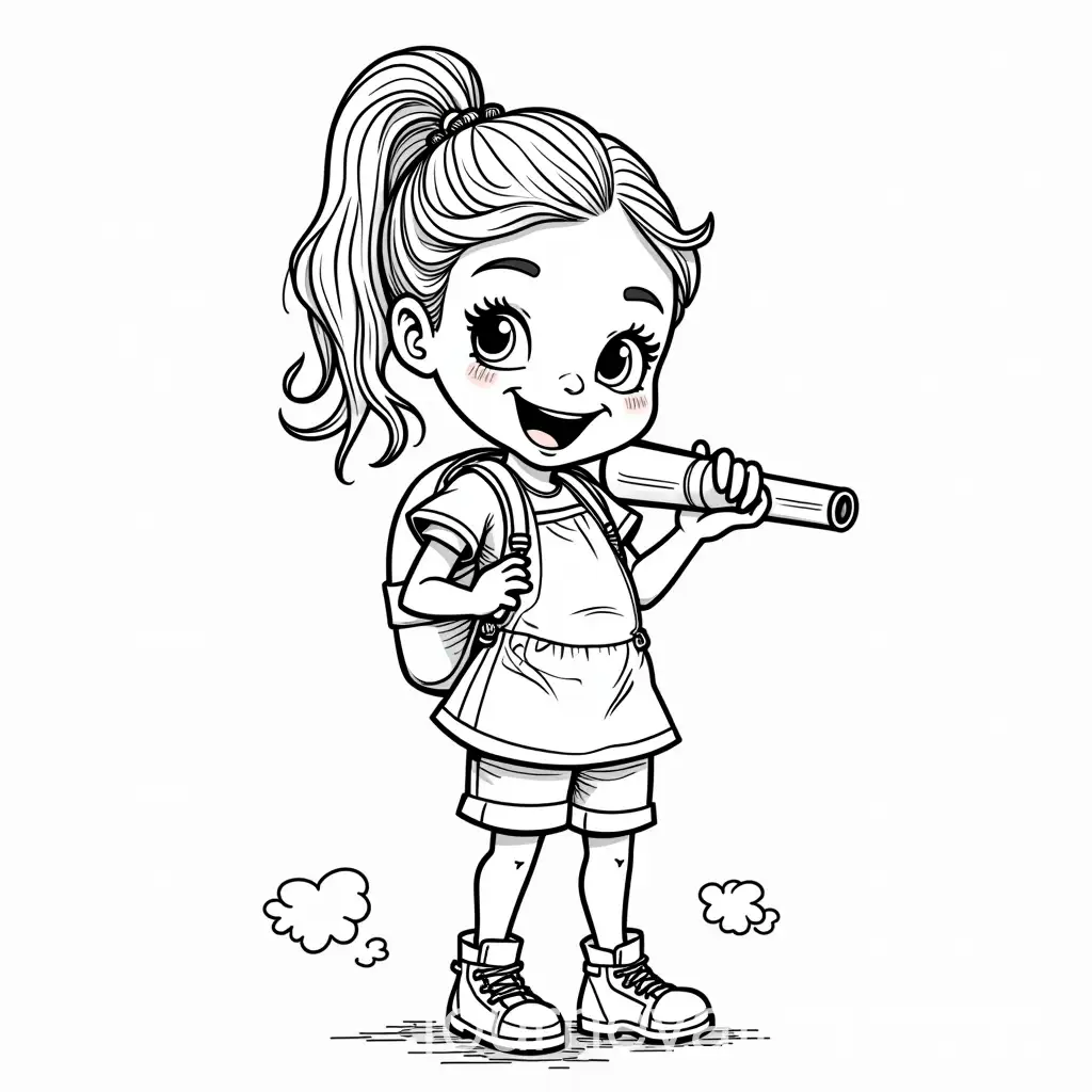 Black-African-Girl-Enjoying-Adventure-Playground-Fun