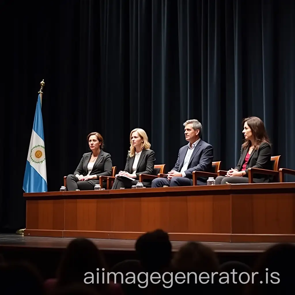 Opening-Act-of-Mental-Health-Congress-in-Argentina-with-Formal-Speakers-on-Stage