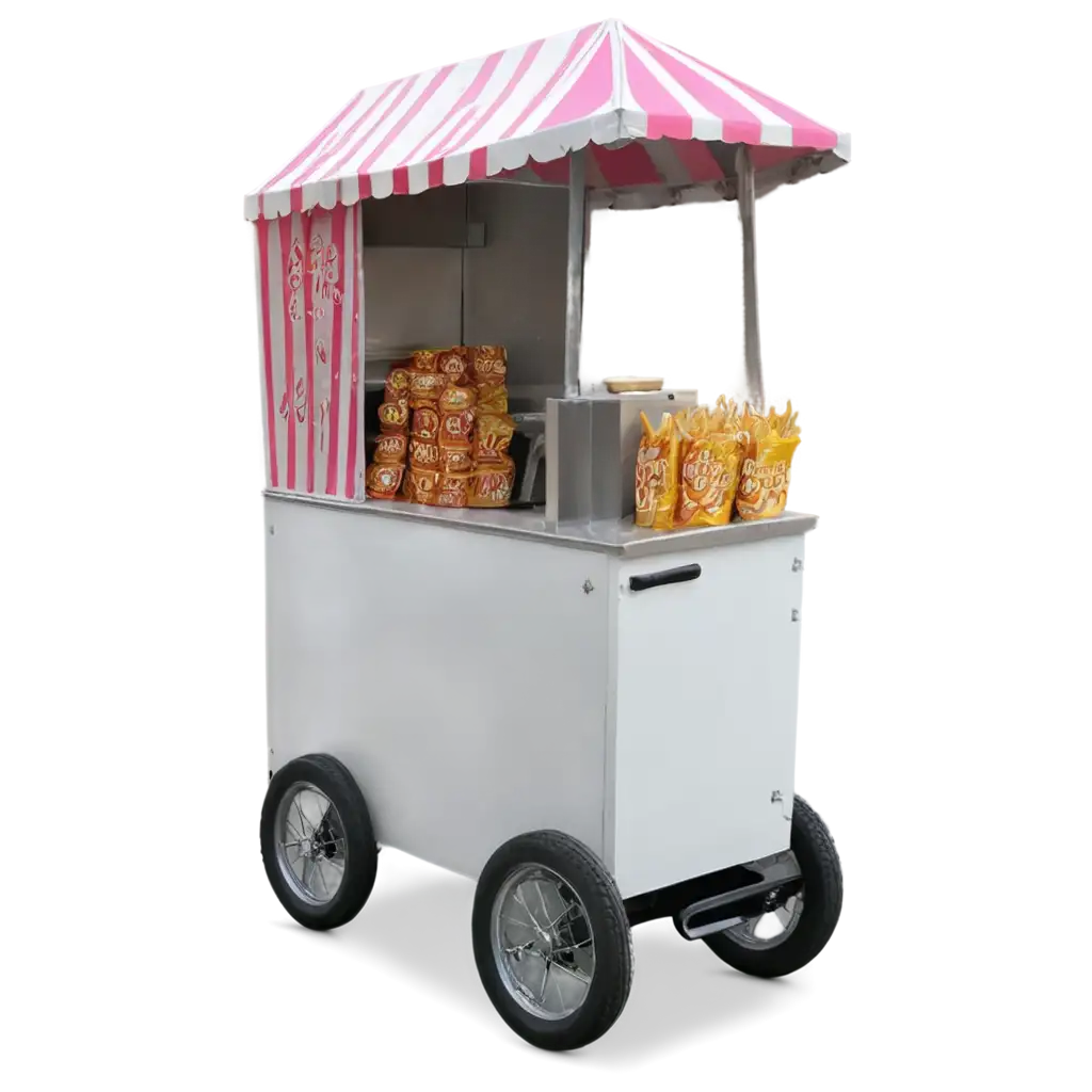 PNG-Image-of-The-Moving-Crisp-Food-Cart-with-Thin-Tires