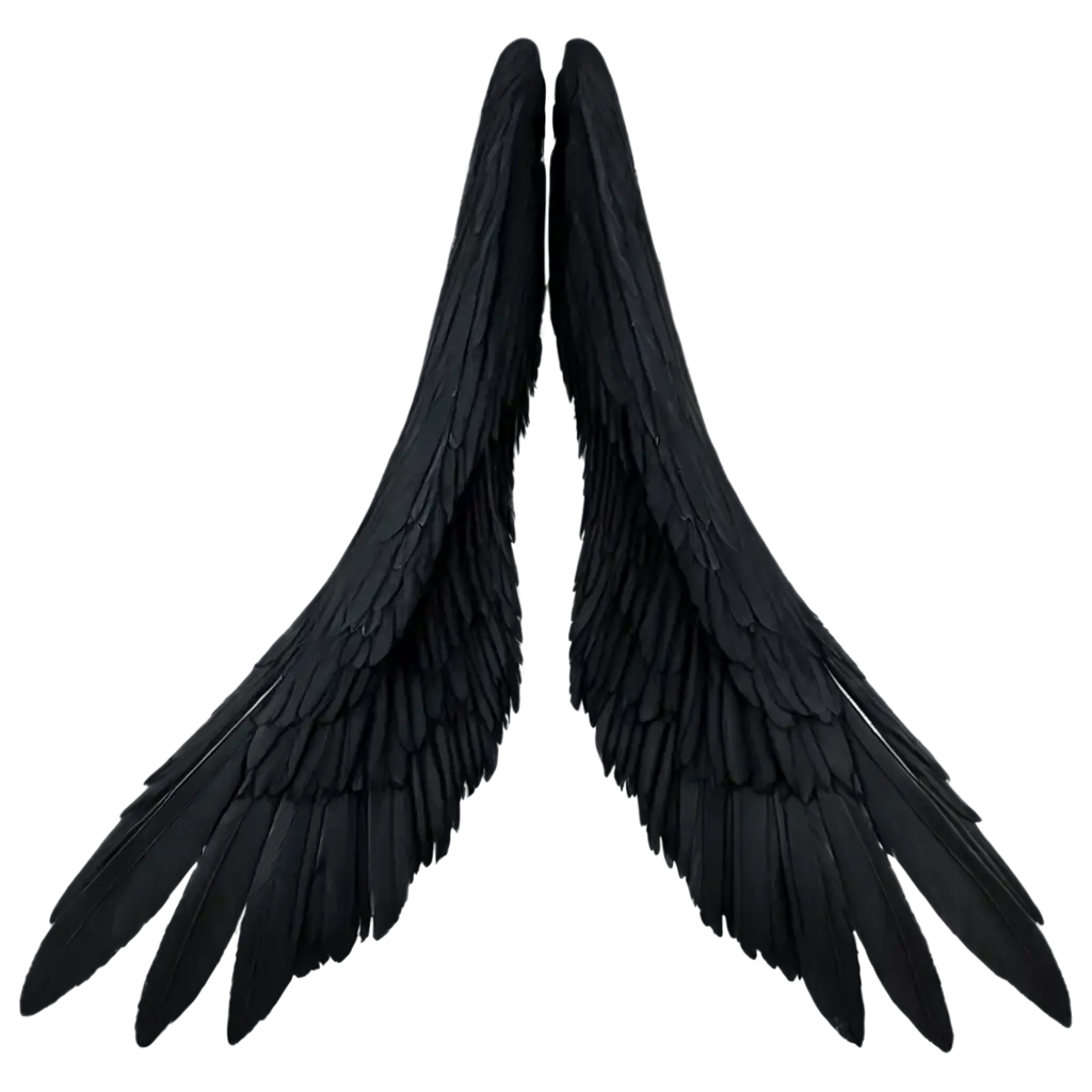 HighQuality-PNG-Image-of-Gothic-Black-Angel-Wings-Enhance-Your-Art-with-Stunning-Detail