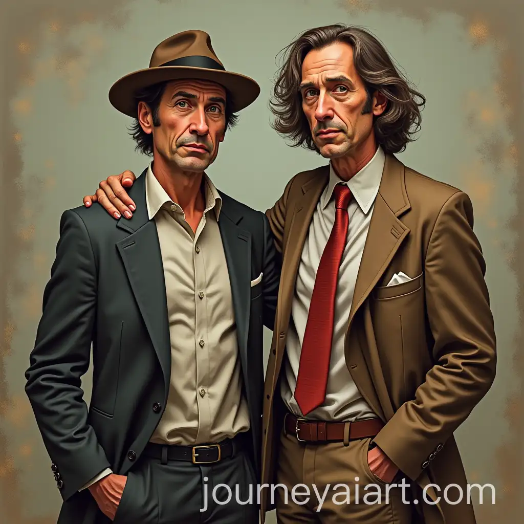 Portrait-of-Two-People-Standing-Together-Featuring-Luigi-Mangione