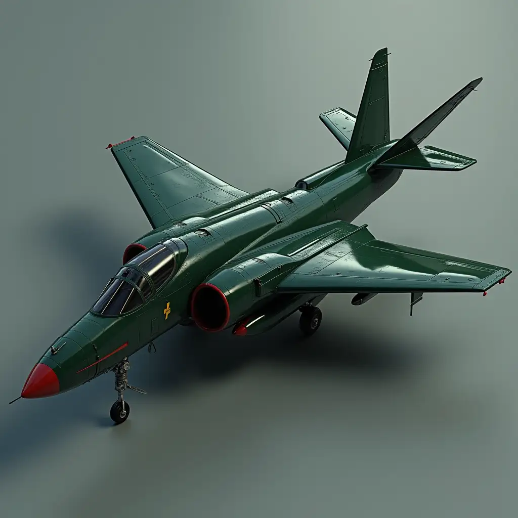 fighter aircraft dark green with red mixture glossy colour hd png