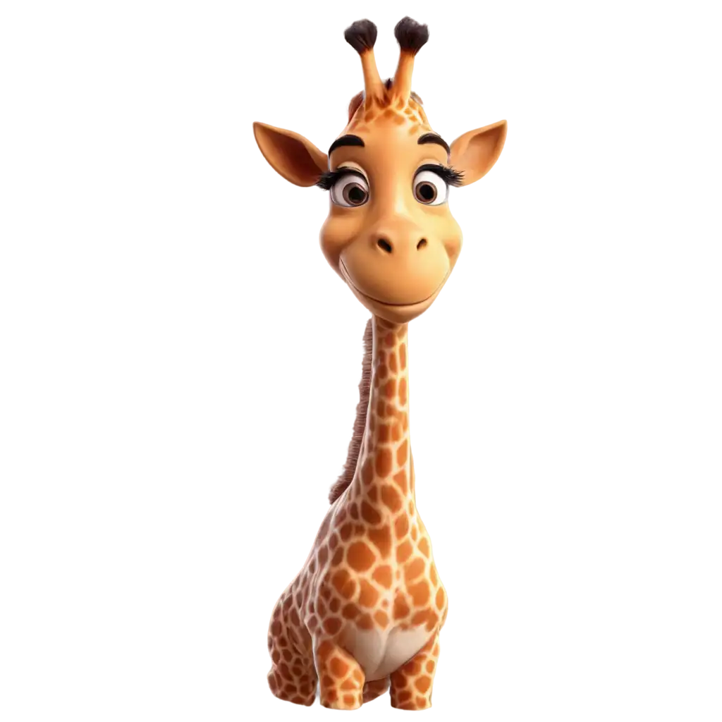 Smiling-Giraffe-PNG-Image-for-Creative-UsePNG-Image-Prompt-Analysis-HighQuality-Transparent-Background