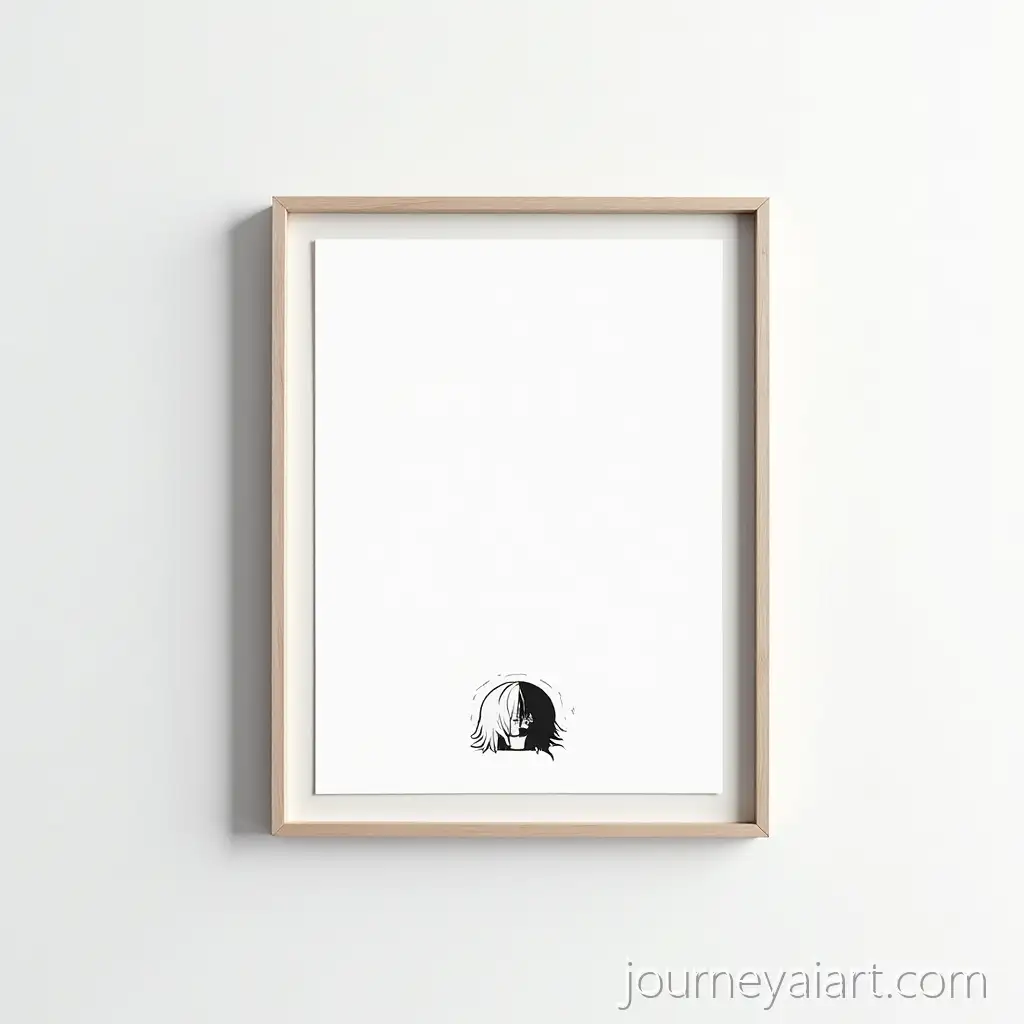 Minimalist-Death-Note-Theme-A3-Poster-with-White-Color-Palette