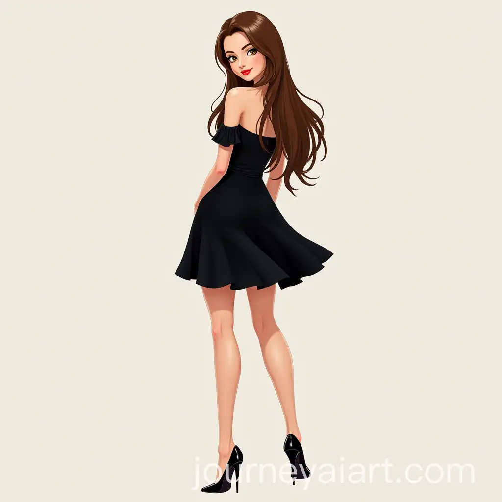 Elegant-Woman-with-Golden-Eyes-in-a-Sophisticated-Black-Dress
