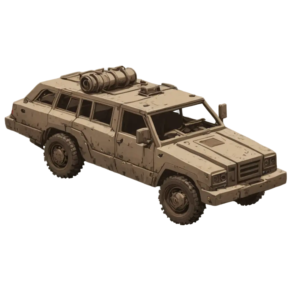 Isometric-Pixel-Art-Post-Apocalyptic-Vehicle-PNG-Retro-Futuristic-Design