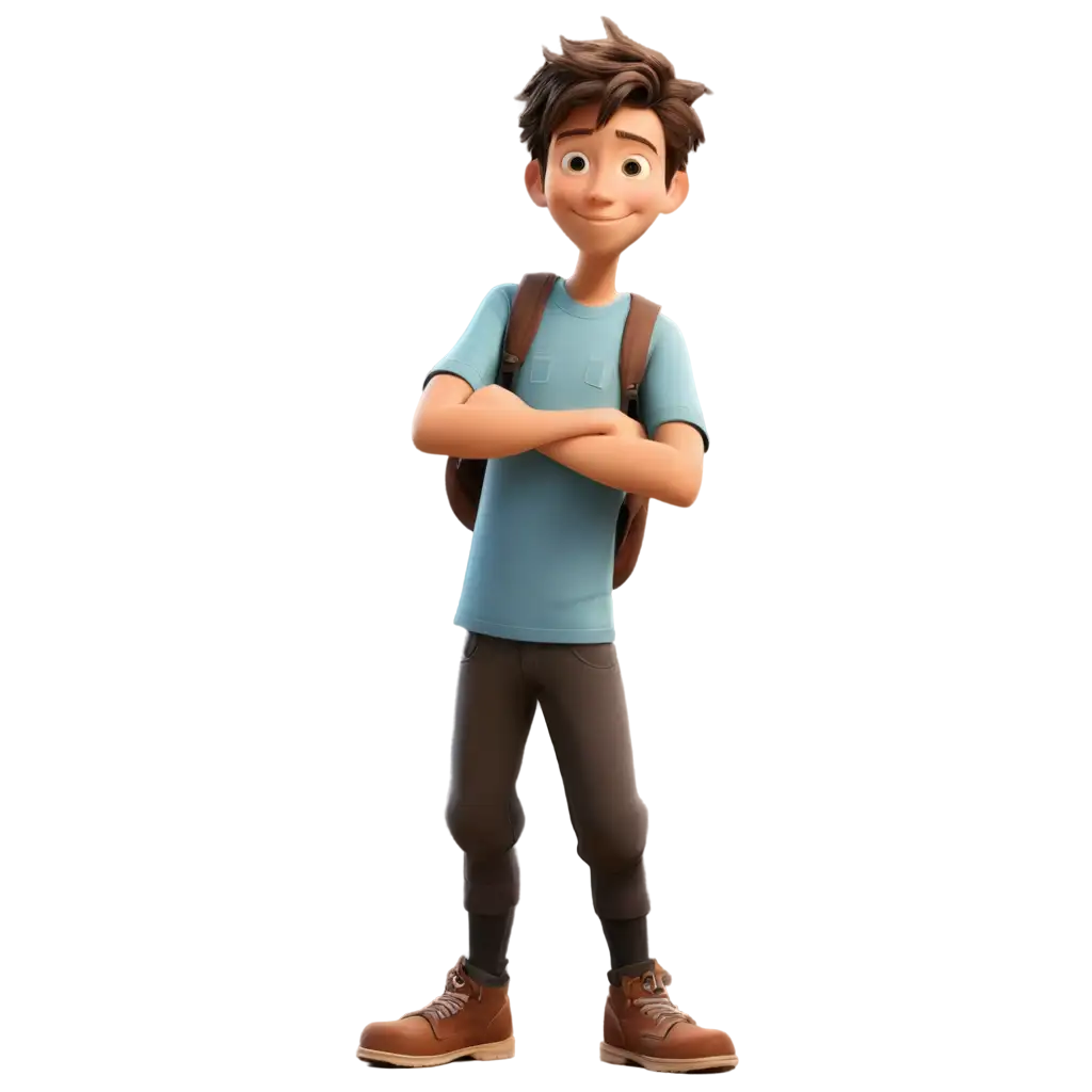 12YearOld-Cartoon-Boy-Smiling-in-Pixar-Style-PNG-Image