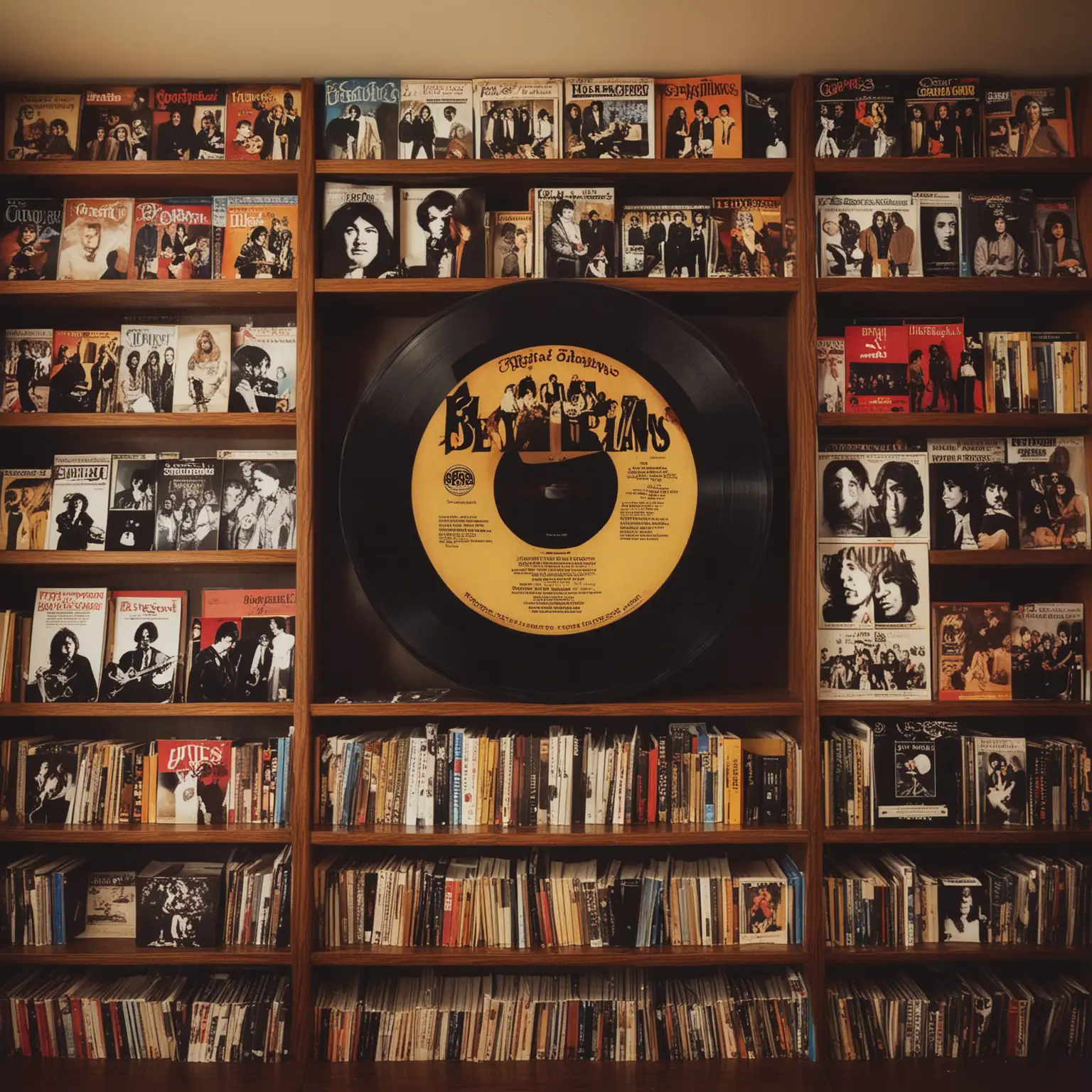 Iconic-Vinyl-Record-Wall-Featuring-The-Beatles-Led-Zeppelin-Michael-Jackson-Nirvana