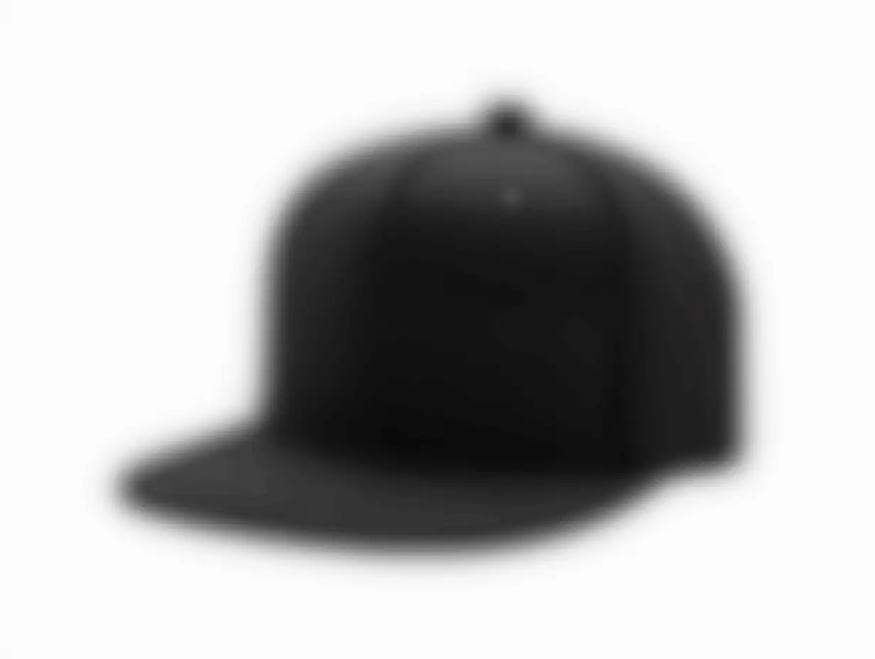 Black-Snap-Back-Hat-Mockup-Baseball-Cap-Isolated-on-White-Background