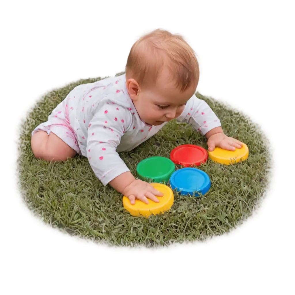 Baby-Playing-on-the-Ground-PNG-HighQuality-Transparent-Image-for-Versatile-Use