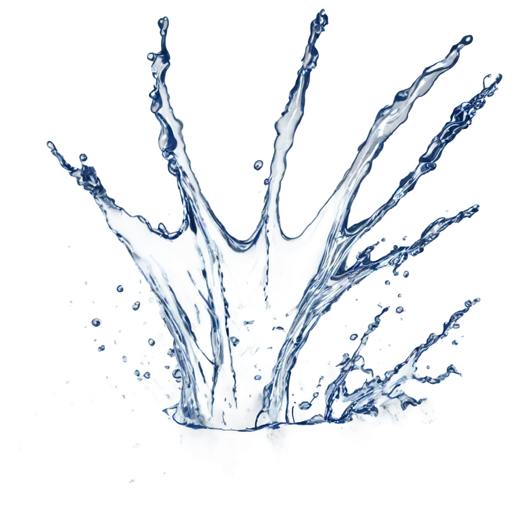 water splashes