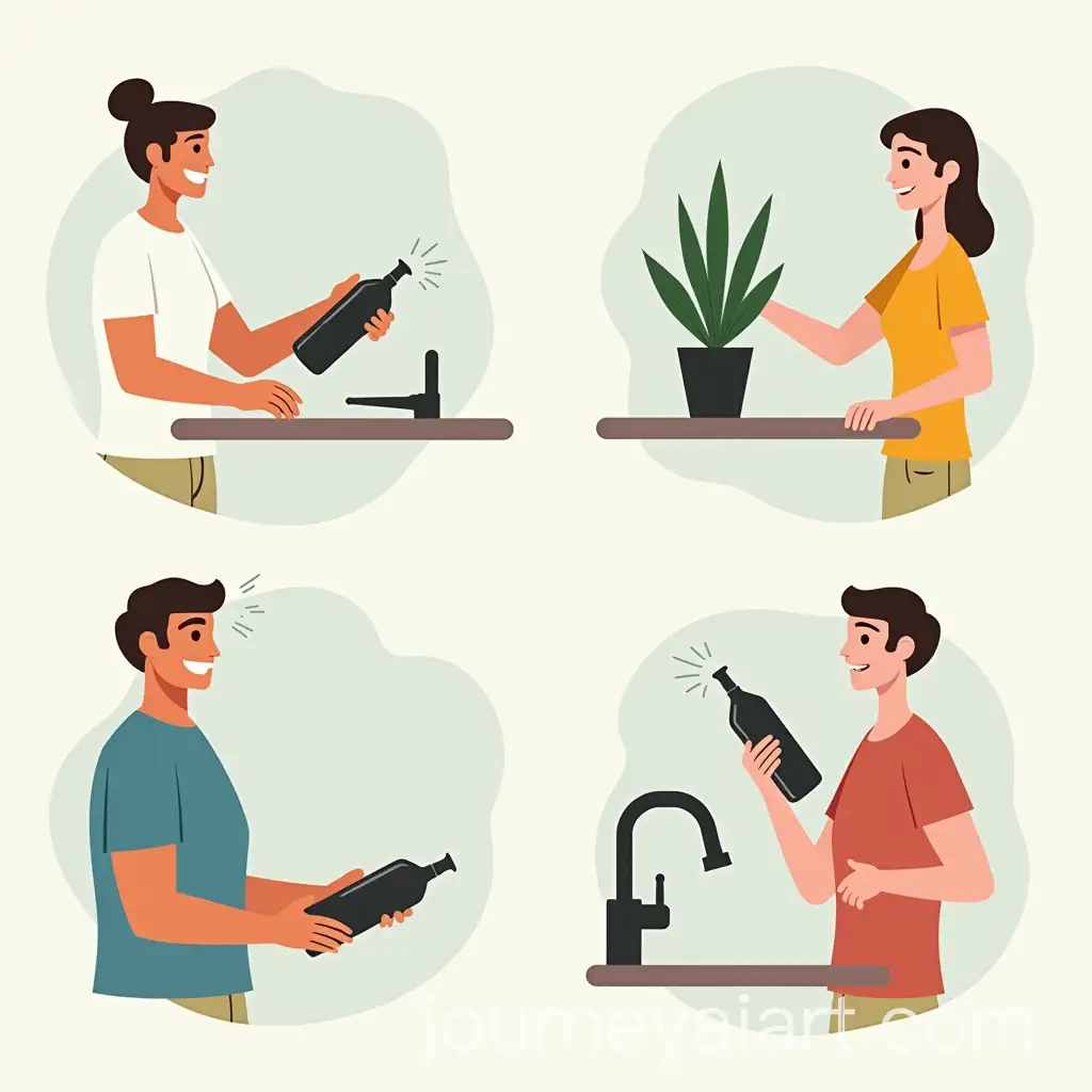 Versatile-Reusable-Bottle-in-Various-Environments