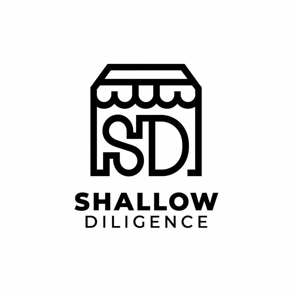 LOGO-Design-for-Shallow-Diligence-Vector-Design-with-SD-Department-Store-Theme