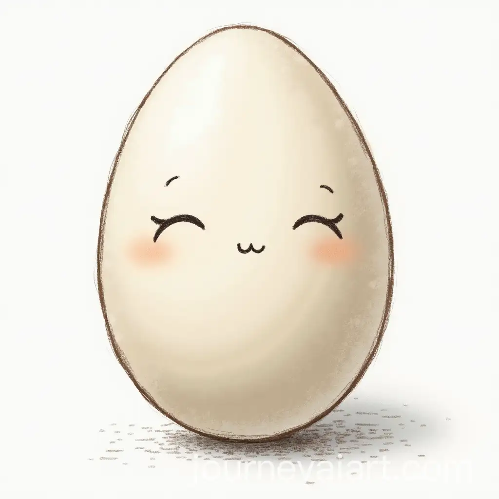 Single-Brown-Egg-on-Neutral-Background
