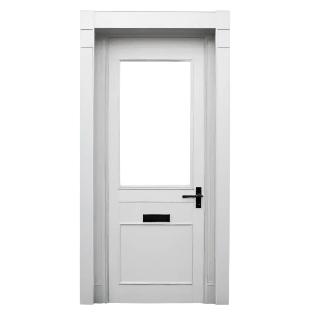 HighQuality-PNG-Image-of-a-White-Door-Enhance-Your-Design-Projects