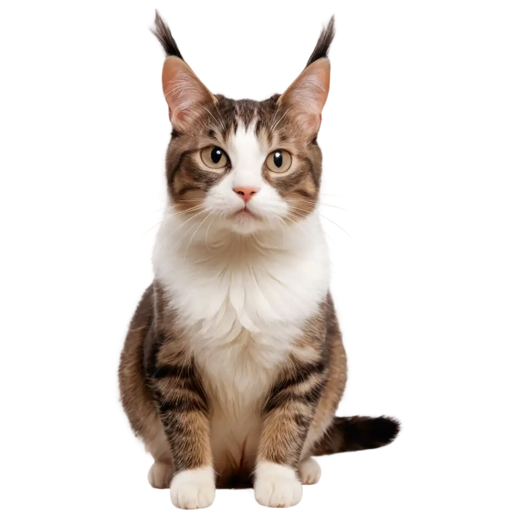 Beautiful-Domestic-NonPedigreed-Cat-PNG-Image-for-Digital-Art-and-Design