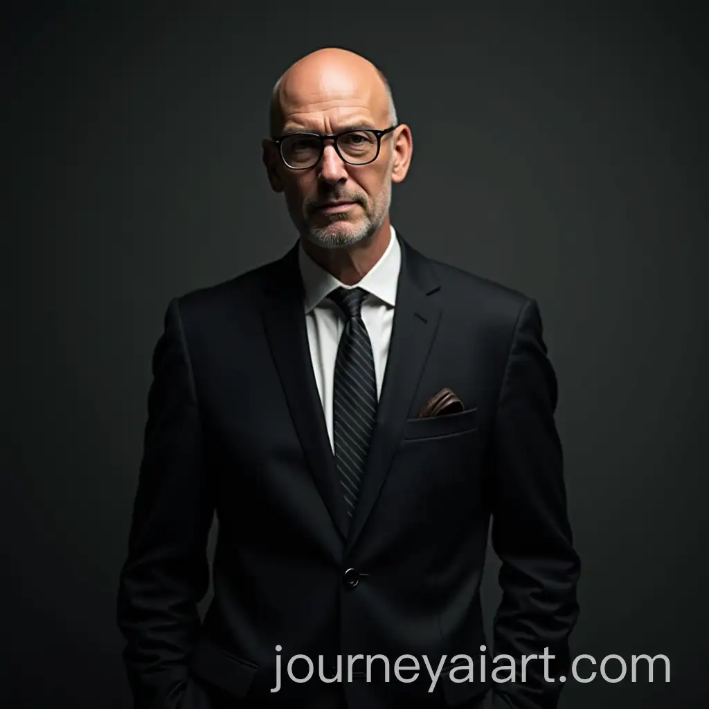 50YearOld-Head-of-Security-in-Black-Suit-StandingAI-Image-Prompt-Expansion-Without-Glasses