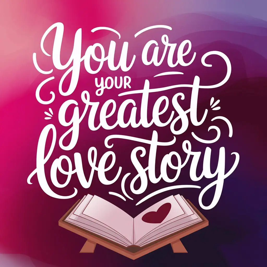 You are your greatest love story.