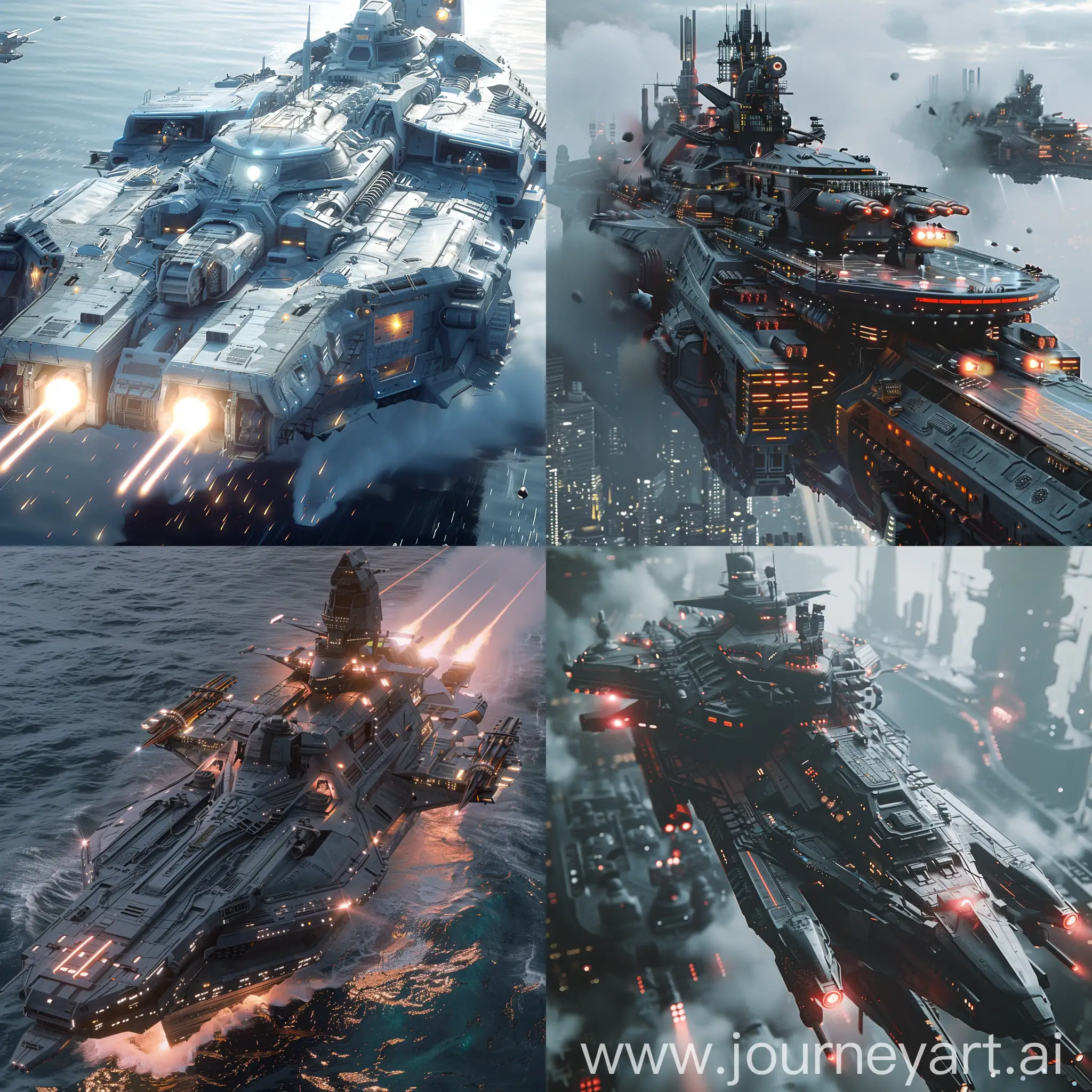 Futuristic-Battleship-with-Conventional-Guns-Laser-Cannons-and-Missiles-in-Hyper-Realism