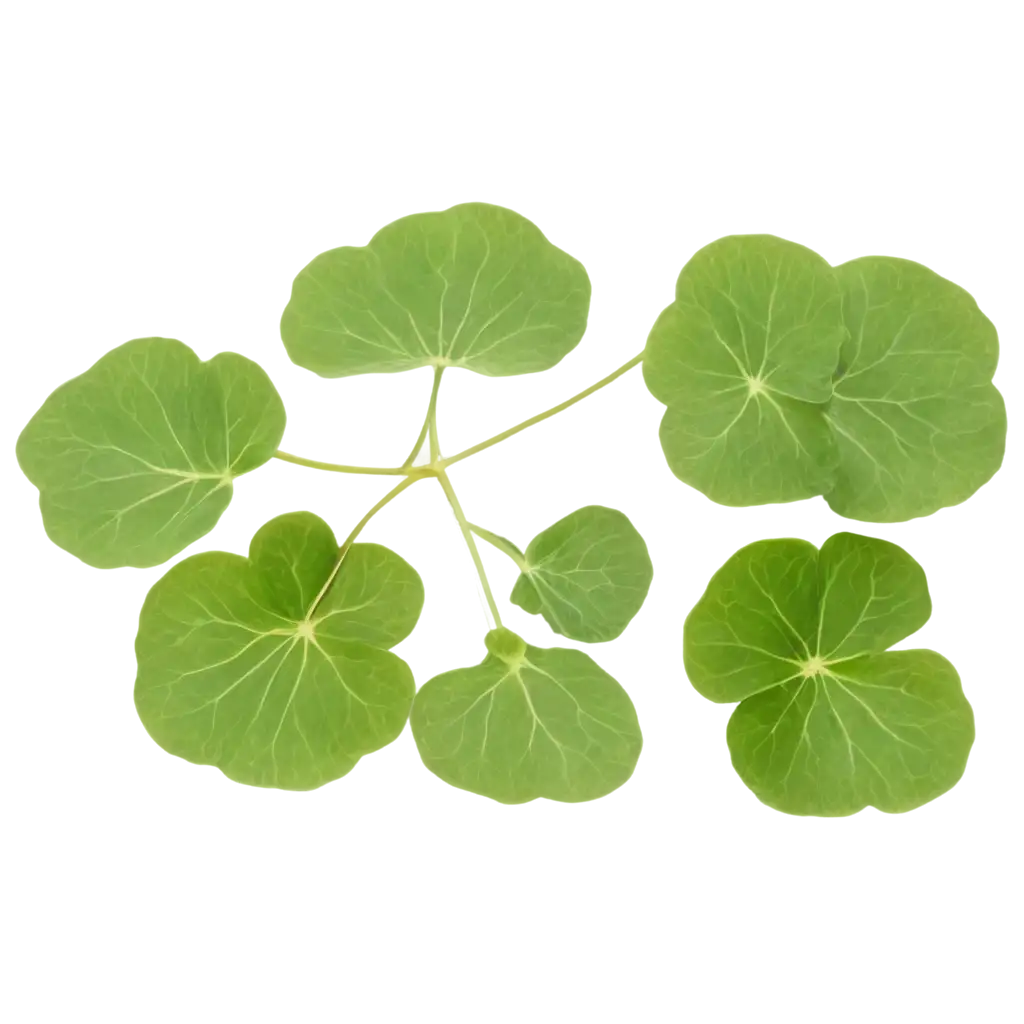 Centella-Asiatica-PNG-Image-HighQuality-Transparent-Visual-for-Herbal-and-Skincare-Uses