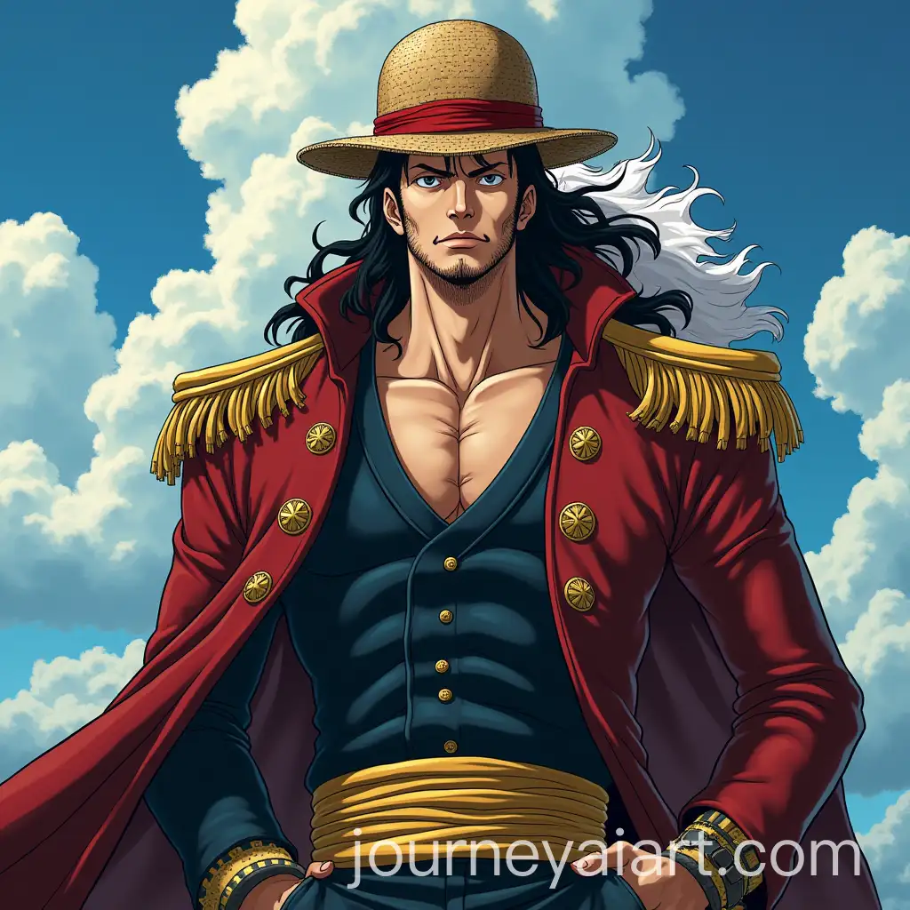 One-Piece-Marine-Admiral-with-Stone-Logia-Powers-in-Anime-Style